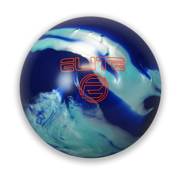 ELITE Pre-Drilled EZ Hook Reactive Bowling Ball - Great for