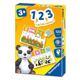 Ravensburger Italy - 1,2,3 i Primi Numeri Educational Game, 24104
