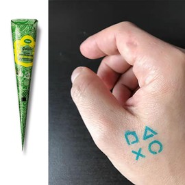 Tatuaje temporal, Tinta para tatuajes temporales, Color de tatuaje de alta calidad, Color de pigmento de tatuaje semipermanente para arte corporal (verde)