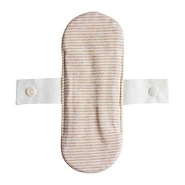 Made In The Earth Little Fabric Napkins Border/Brown & Brushed/Brown