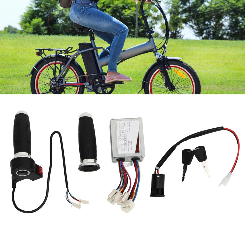 Electric Bike Conversion Kit 36V 500W Electric Bicycle Brushed Controller
