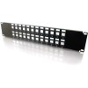 UD_C2G 24-Port Blank Keystone/Multimedia Patch Panel