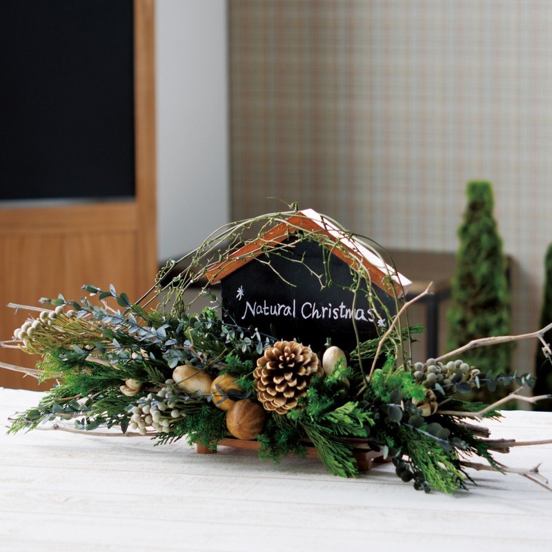 Daichi Farm DO021020-912 Dried Flowers, Star Anise, Silver, Approx. 1.2