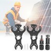 deleyCON Solar Plug 10 Pairs - PV4 Solar Plug Male
