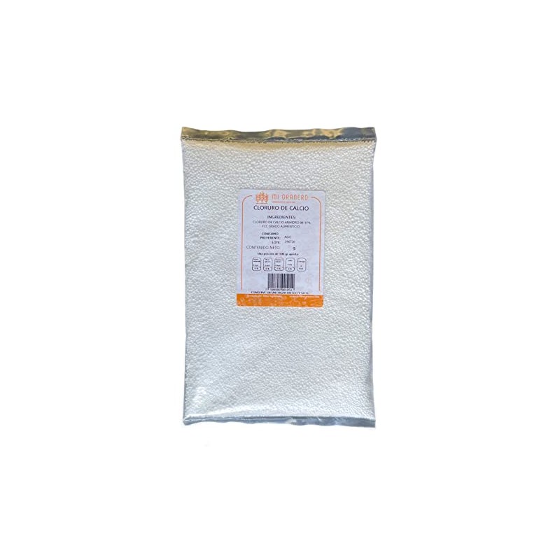Cloruro de Calcio Grado Alimenticio 500 gramos
