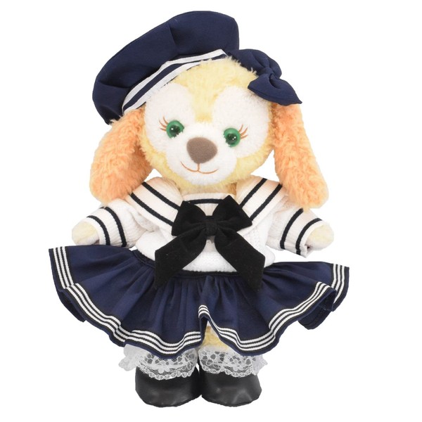 Teddy Bear Alice Cookie Anne Clothes Dress-Up Costume, Knit Sailor Set, No Body, For S