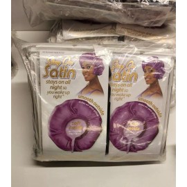 Satin 12 Stay On Satin Bonnets. Style 9799