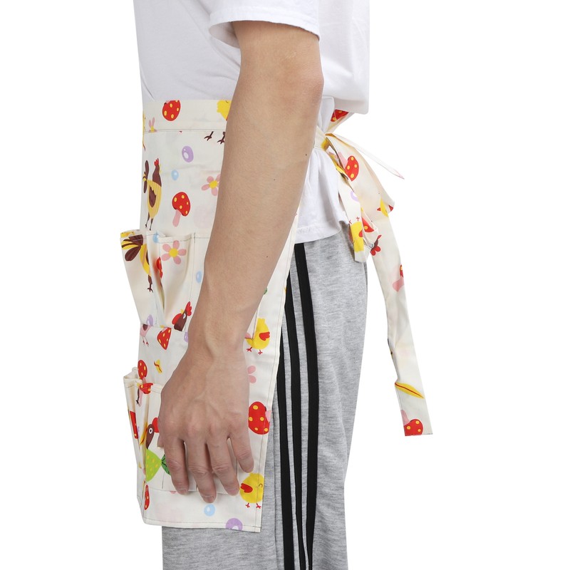 Eggs Collecting Protective Apron Multiple Pockets Chicken Eggs Gathering Holding