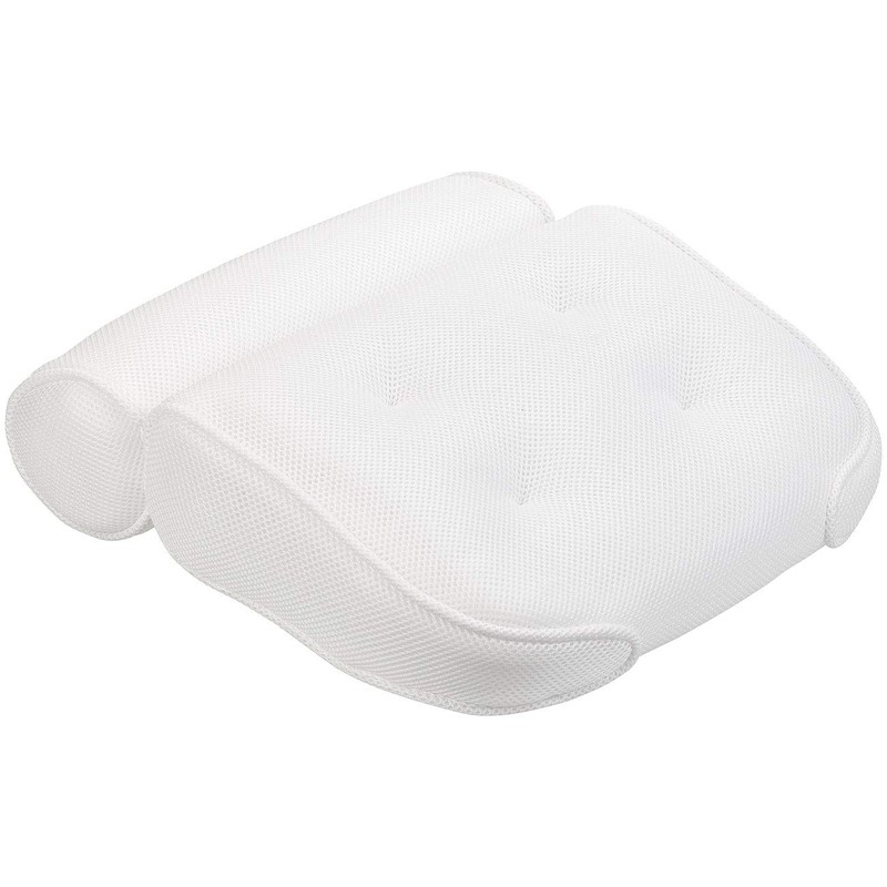 BadeStern Bathtub Pad: Mesh Bath Pillow with Suction Cups, 37