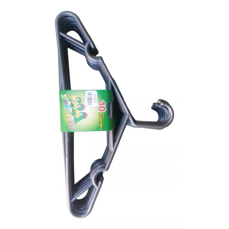 Plasticos genéricos 50 Ganchos Para Ropa De Adulto Grueso Y