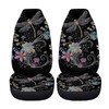 Bulopur Floral Dragonfly Car Seat Cover for Women Soft Breathable