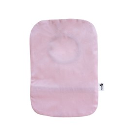Spoonie Threads Light Pink Elastic Ostomy Bag Cover | Fashionable & Adjustable Colostomy Stoma Ileostomy Pouches | Light Pink, 5x8 (Small Opening)