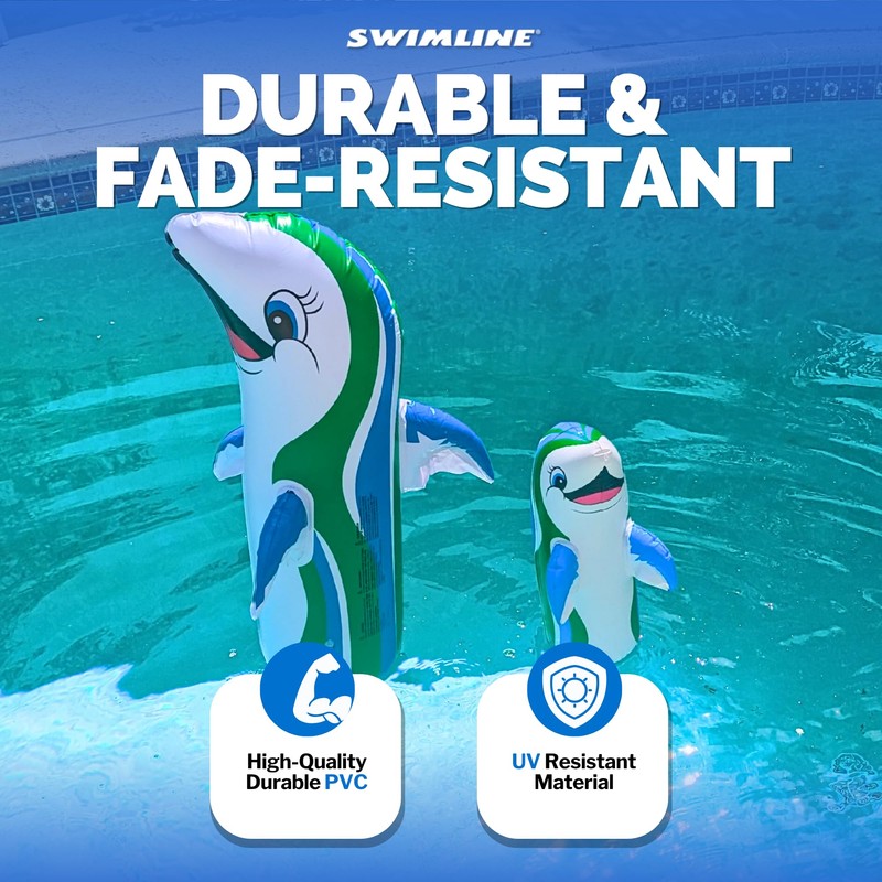 SWIMLINE Inflatable Bop Bag Pool Float – Fun Poolside Activity