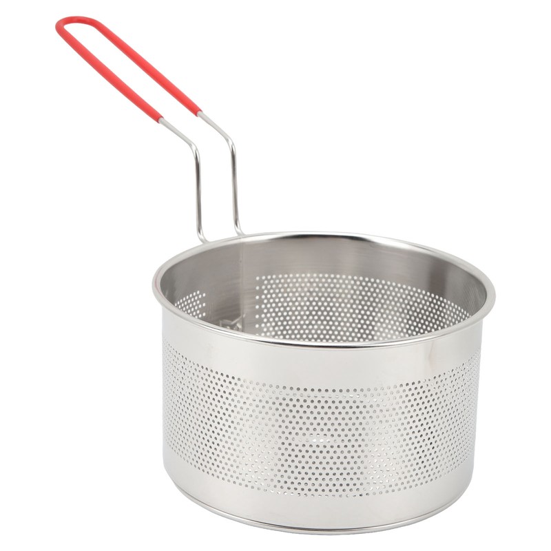 Deep Fryer Basket Round 304 Stainless Steel Fry Baskets With
