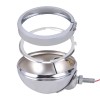 OUMURS Chrome 4.5" Spot Passing Fog Lights Lamps Housing Bucket