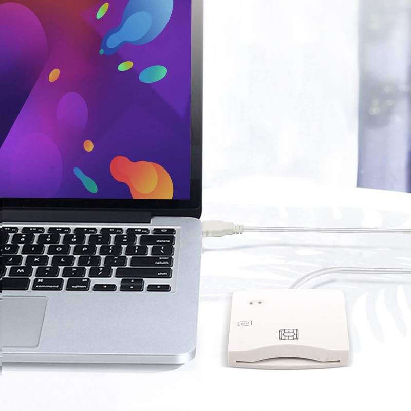 Lector de tarjetas con chip inteligente para EMV SIM eID