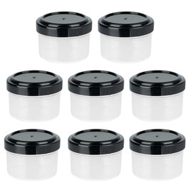 Ideen mit Herz Storage Jars with Screw Lids, Diameter 4.7 cm, Height 3.4 cm, Pack of 8