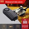 Bike Alarm 113dB Sensitivity Volume Adjustable Waterproof Bike Anti Theft