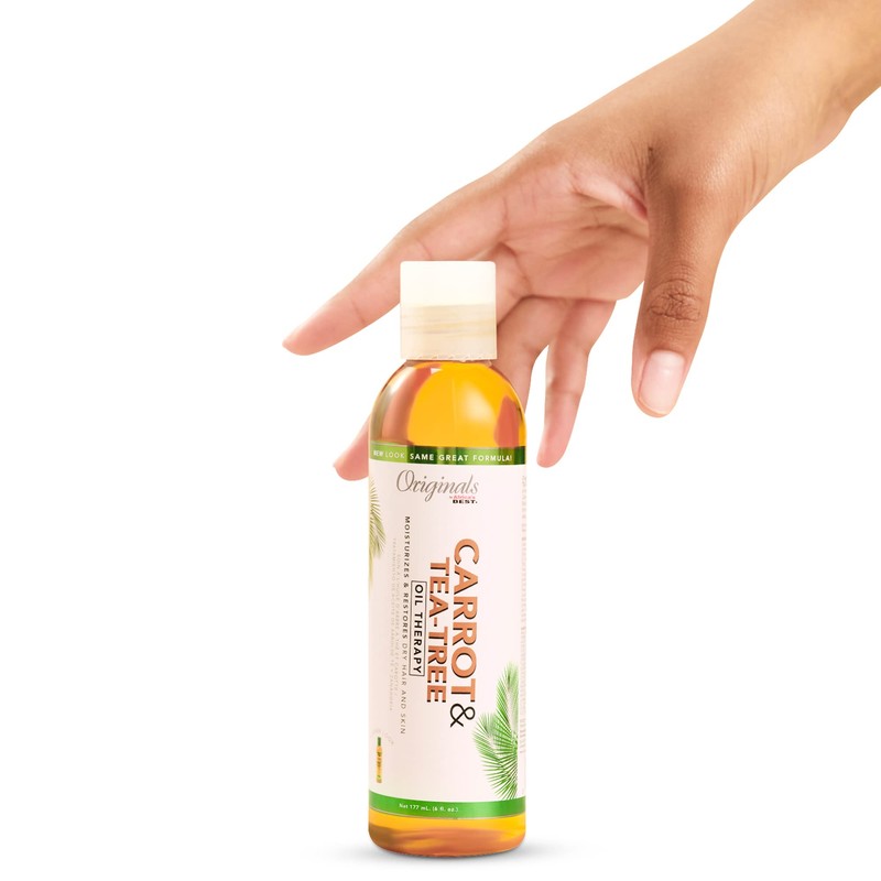 Originals by Africa's Best Carrot Tea Tree Oil Therapy, For