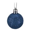 Relaxdays Christmas Baubles Set of 50, Glitter, Matte and Shiny