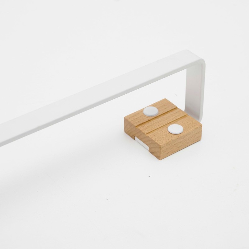 Towel Rail White Towel Ring Wall Mounted Towel Holder for