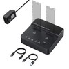 Dual Bay NVMe M.2 SSD Docking Station, USB 3.2 Gen2x2