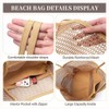 Beach Bag,Mesh Beach Tote Bag,For Travel Family Pool,Vacation Cruise Essentials