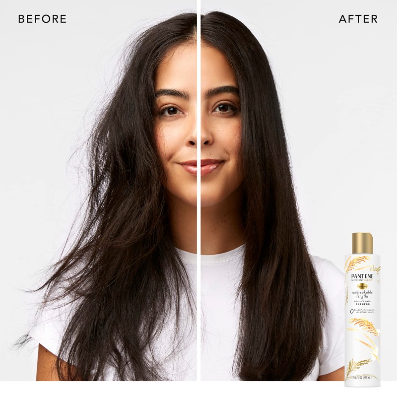 Pantene Sulfate Free Shampoo, Anti Breakage for Medium or Long
