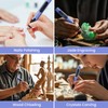 Electric Engraving Pen with 37 Bits, USB Rechargeable Cordless Etching