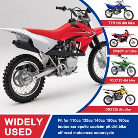 HOOUP Dirt Bike Rear 90/100-14 3.00-14 Front 70/100-17 2.75-17 Tire and Inner Tube for KLX140 KX85 TTR125 RM80 RM85 TaoTao DB17 DB27 Apollo RFZX18 Coolster SR150 Pit Bike Off Road Motocross Motorcycle