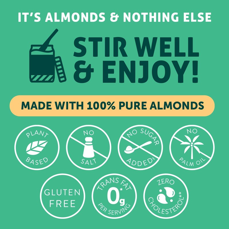 Crazy Richard's 100% All-Natural Creamy Dry Roasted Almond Butter with