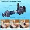NFESOLAR Submersible Water Pump 1200GPH, Ultra Quiet Submersible Pump with