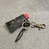 WJXFHTD 1PCS Genuine Leather Lighter Case Usb Storage Case Stainless