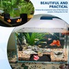 2Pcs Aquarium Underground Tunnel for Fish Shrimp Hideout Under Gravel
