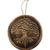 Lisa Parker Bronze Terracotta Tree of Life Plaque Ornament Brown