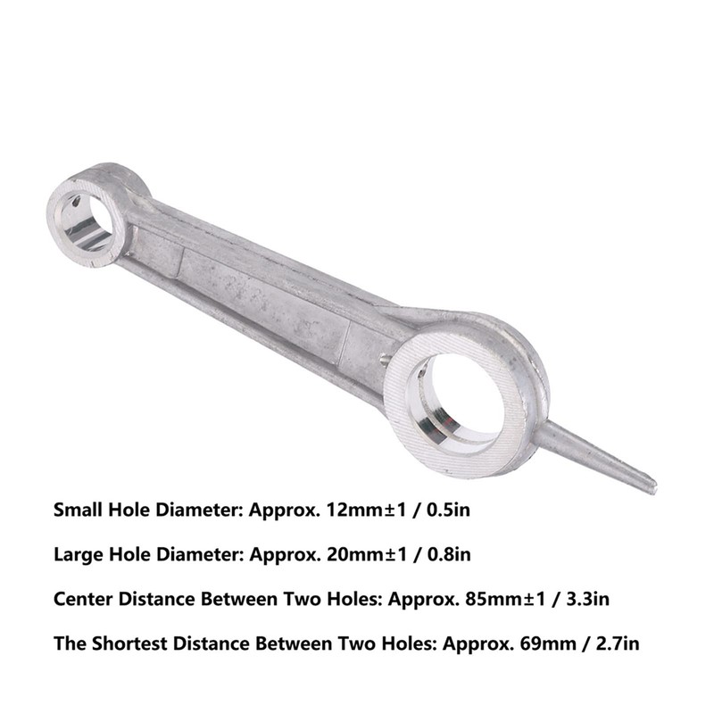 Connecting Rod Cast Aluminum Tapered Tip Connecting Rod Hardware Tools