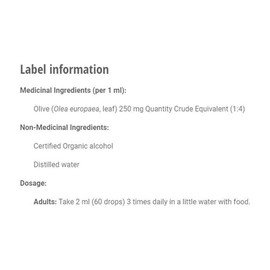 St. Francis Herb Farm St. Francis' Olive Leaf (Tincture) (50 ml)