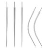 Tomedeks 5 PCS Stainless Steel Piercing Taper,14G 16G 18G 20G