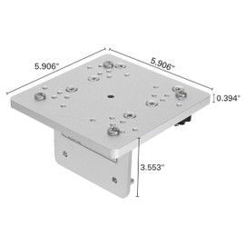 Extreme Max 3005.4411 Downrigger Mount for Lund Sport Track Systems