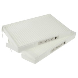 vhbw Filterset Ersatz für Zehnder 527005400 für Lüftungsgerät - Luftfilter G4 / F7 (8 Stück), 18 x 12 x 4 cm, Weiß