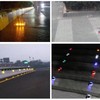Solar Deck Light Waterproof Night Lamp Reflective Flashing Warning for