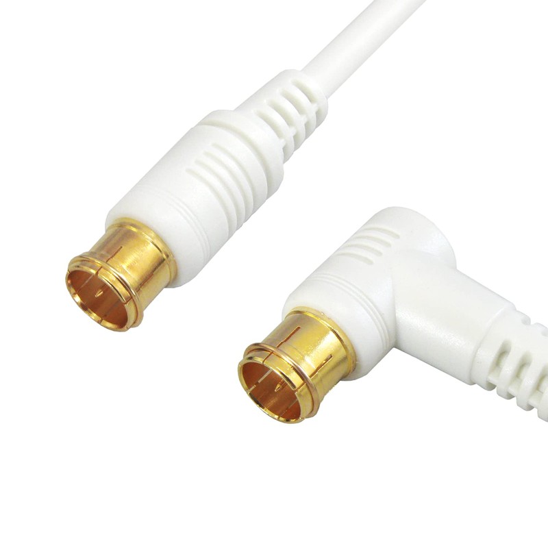 FNT-4CZ-50WSL 4K Broadcasting Compatible Antenna Cable 5m White S4CFBAL 4C