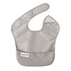 Tiny Twinkle - Mess Proof Easy Bib - Grey