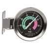TFA Dostmann 14.4011.60 Analogue Fridge Thermometer Stainless Steel Also Suitable