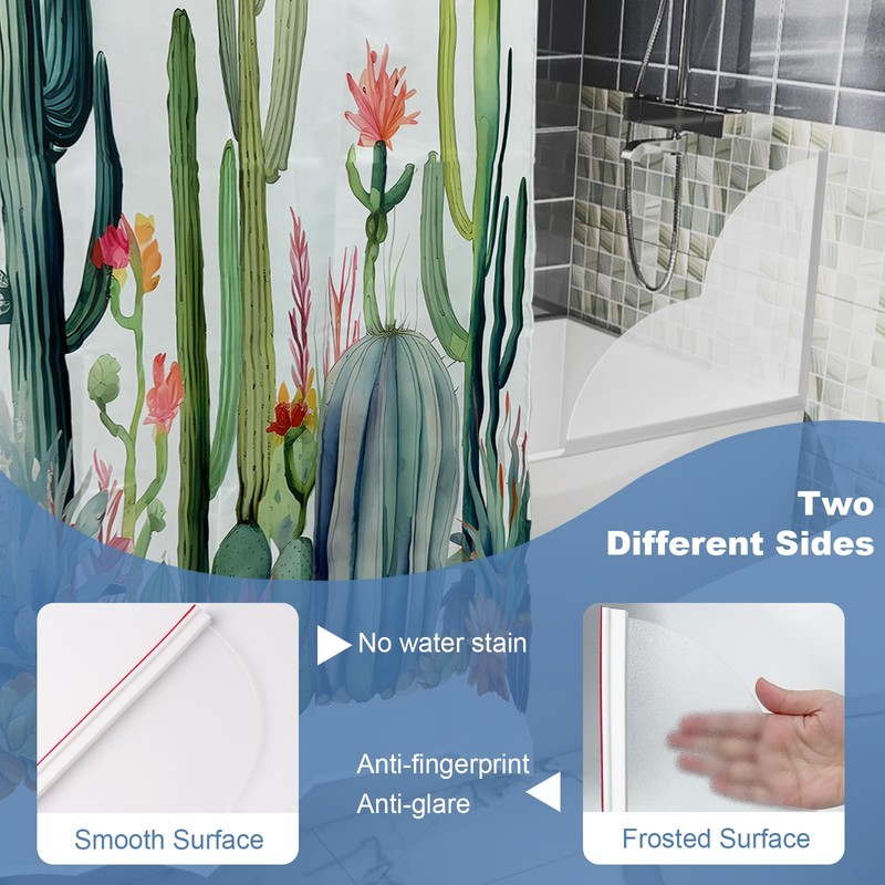 2 Pack Large Shower Splash Guard for Walk in Shower,