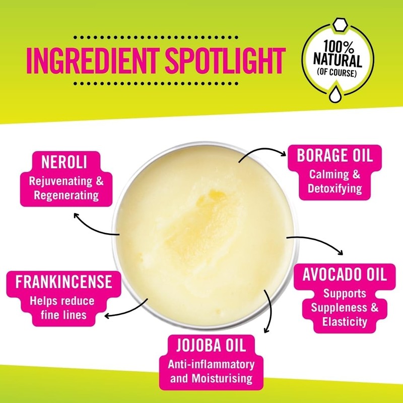 Frankincense and Neroli Face Balm |100% Natural Balm | Deeply