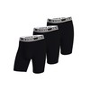 Joe Boxer Men's Solid 3 Pack Classic Stretch Cycle Shorts,