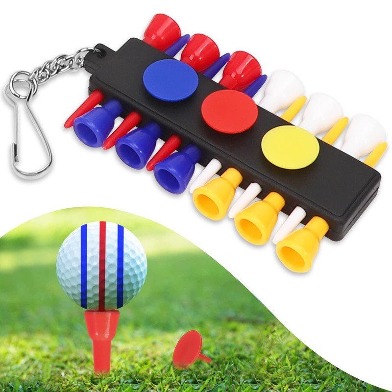 DESELL Golf Ball Line Markers (12 Piece Set), Convenient to