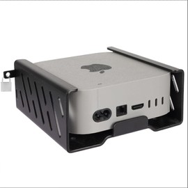 JinLunar 2024 Mac mini M4 Combination Lock Security Bracket, Compatible with VESA Hole Monitor or Plaster Wall, with Lock Under Desk and Wall Mount Anti-Theft Dock