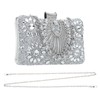 uxcell Evening Bags for Women, Sparkly Crystal Clutch Purse with